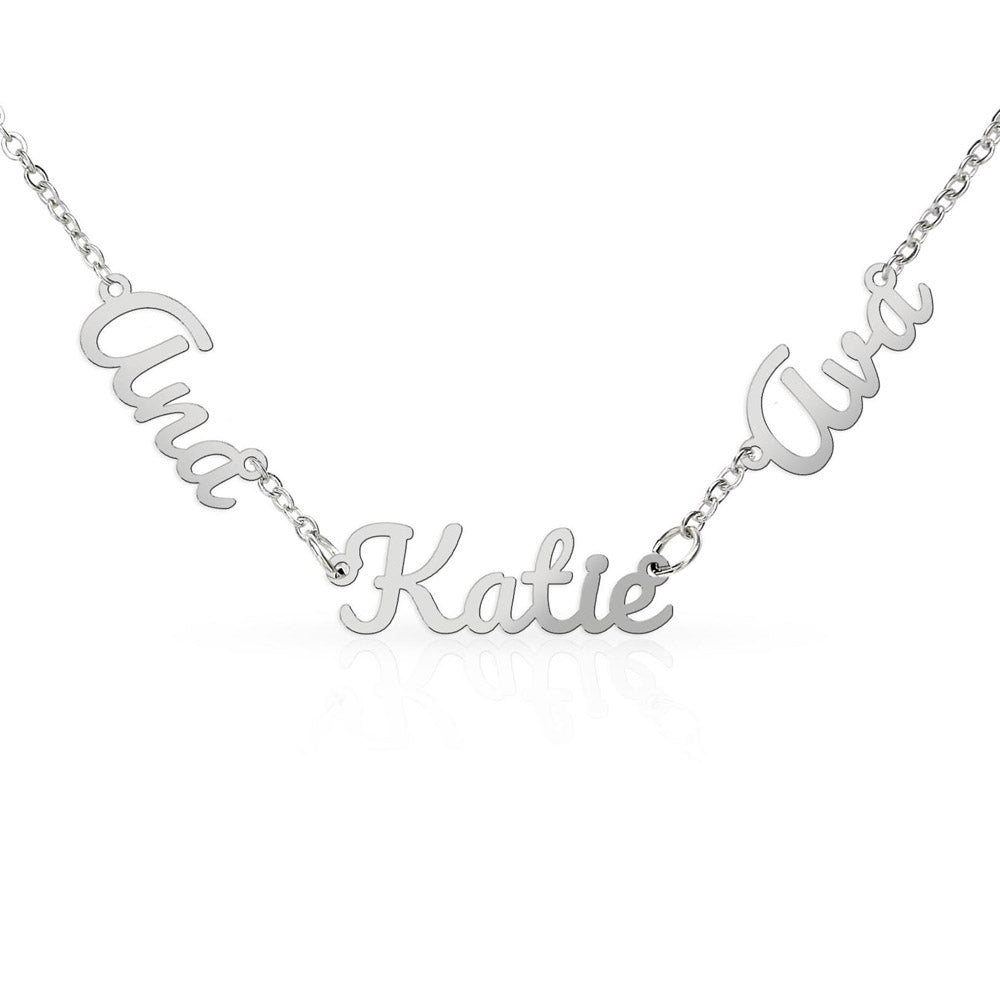Grandma's Personalized Name Keepsake Necklace
