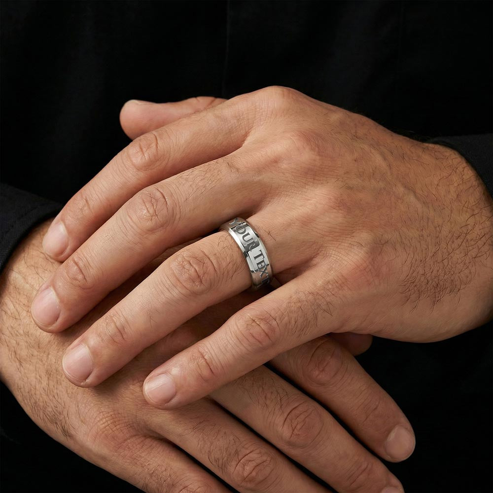 Legacy Engraved Ring for Him