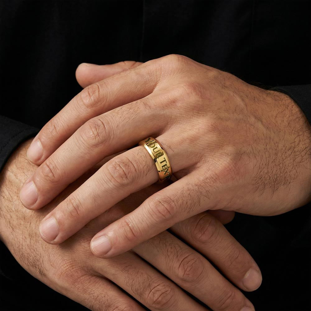 Legacy Engraved Ring for Him