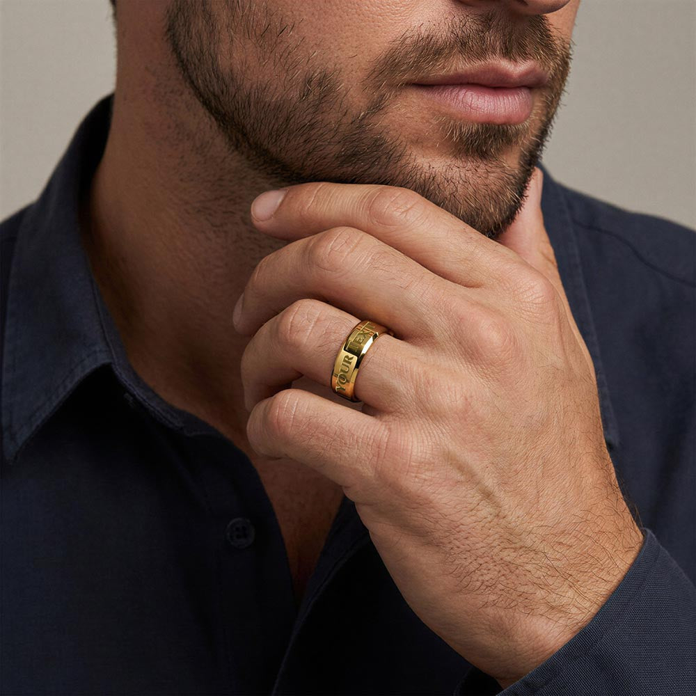 Legacy Engraved Ring for Him