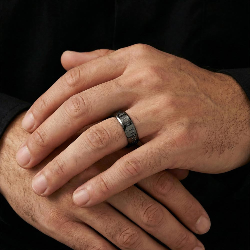 Legacy Engraved Ring for Him