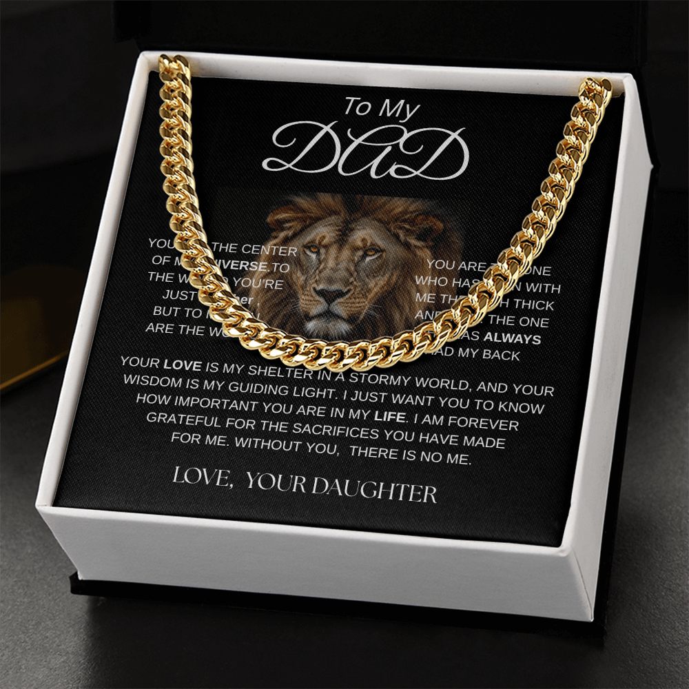 “For the Dad Who Means Everything”