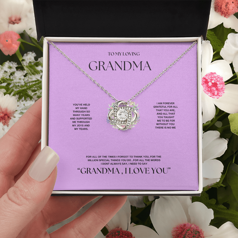 Grandma's Love Knot Knecklace
