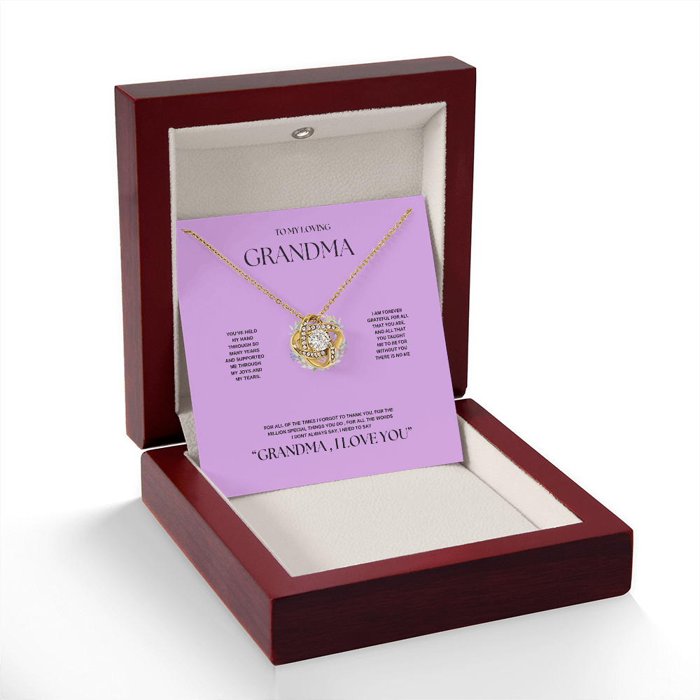 Grandma's Love Knot Knecklace