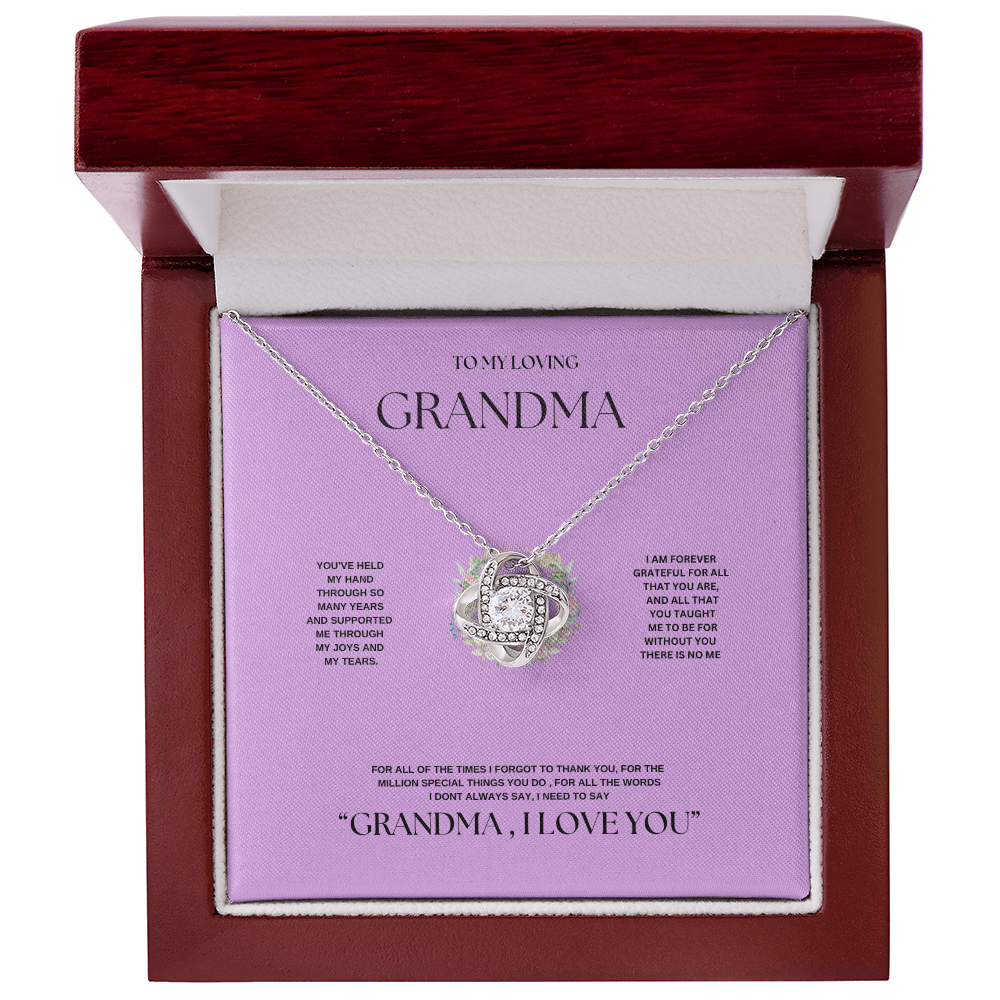 Grandma's Love Knot Knecklace