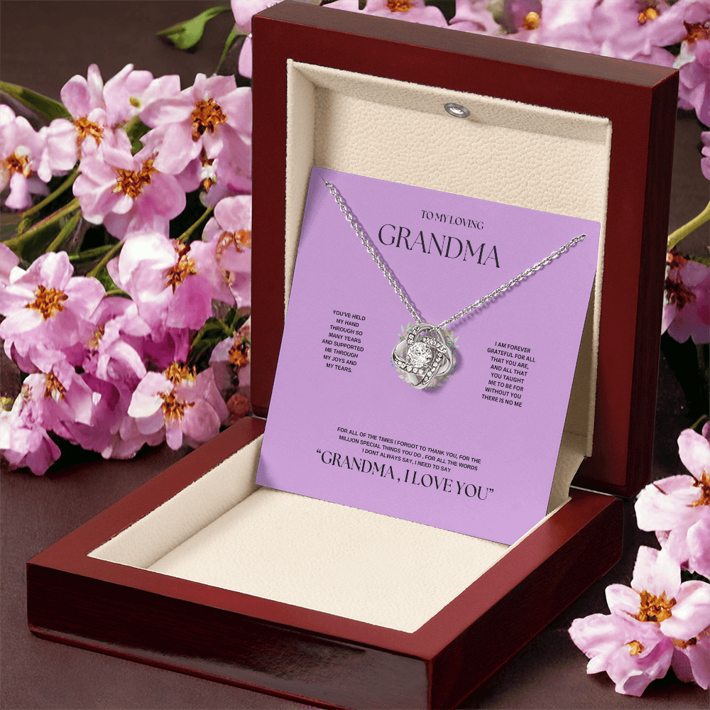 Grandma's Love Knot Knecklace