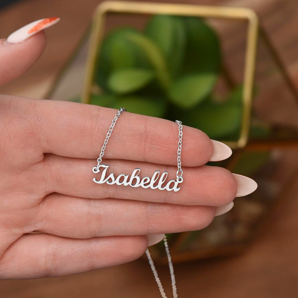 Custom Name Necklace for  your Graduate