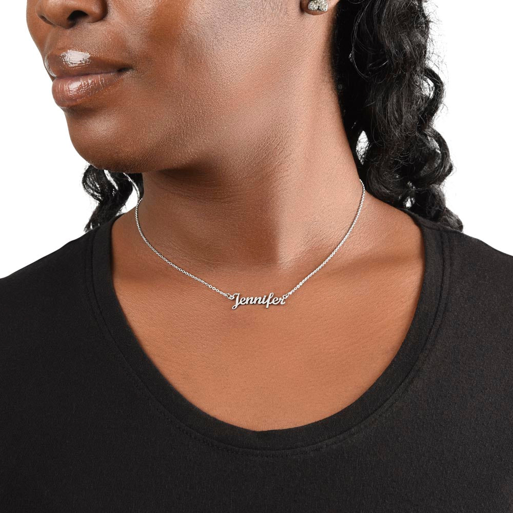 Custom Name Necklace for  your Graduate