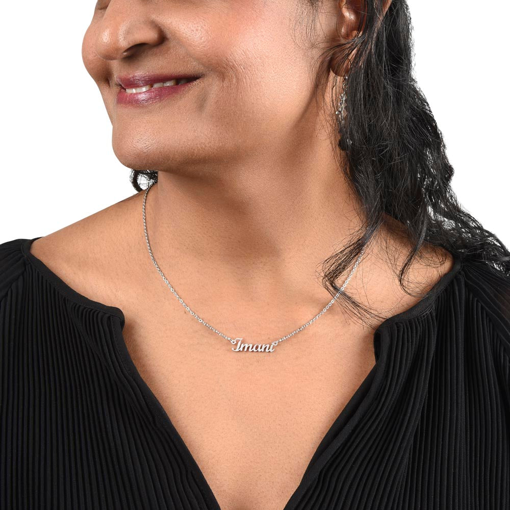 Custom Name Necklace for  your Graduate