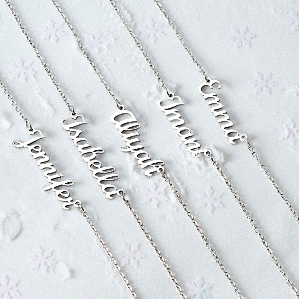 Custom Name Necklace for  your Graduate