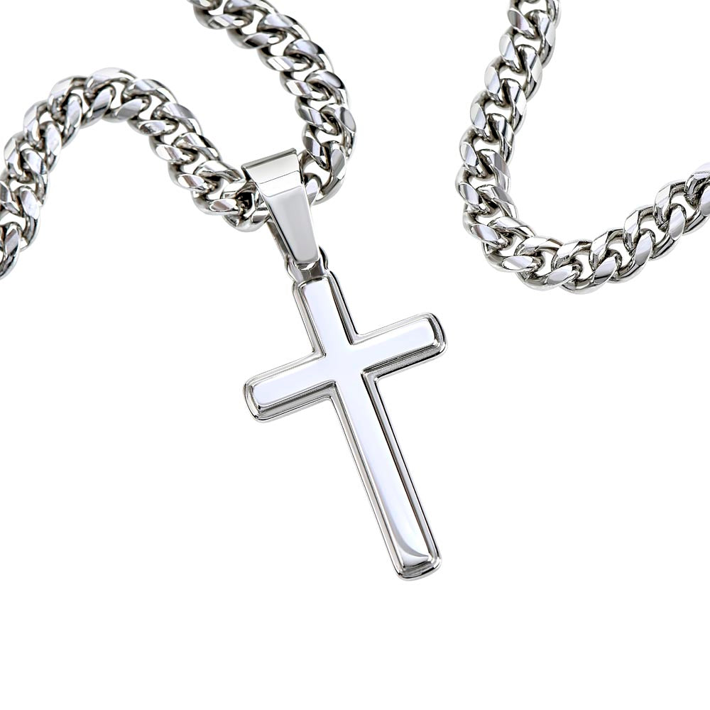 Grandpa Keepsake Personalized Cuban Link Chain
