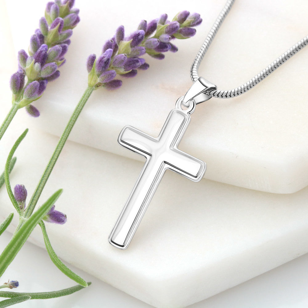 Grandad Keepsake Cross Necklace